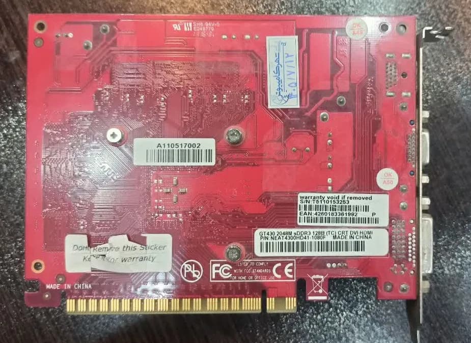 کارت گرافیک استوک 2گیگ GT430 — تصویر ۲