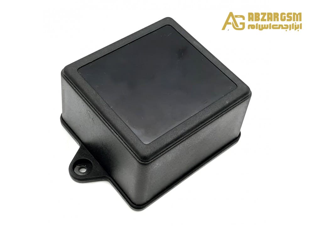 جعبه برد پلاستیکی مشکی پیچ خور مدل BMW-B سایز 75x70x45mm