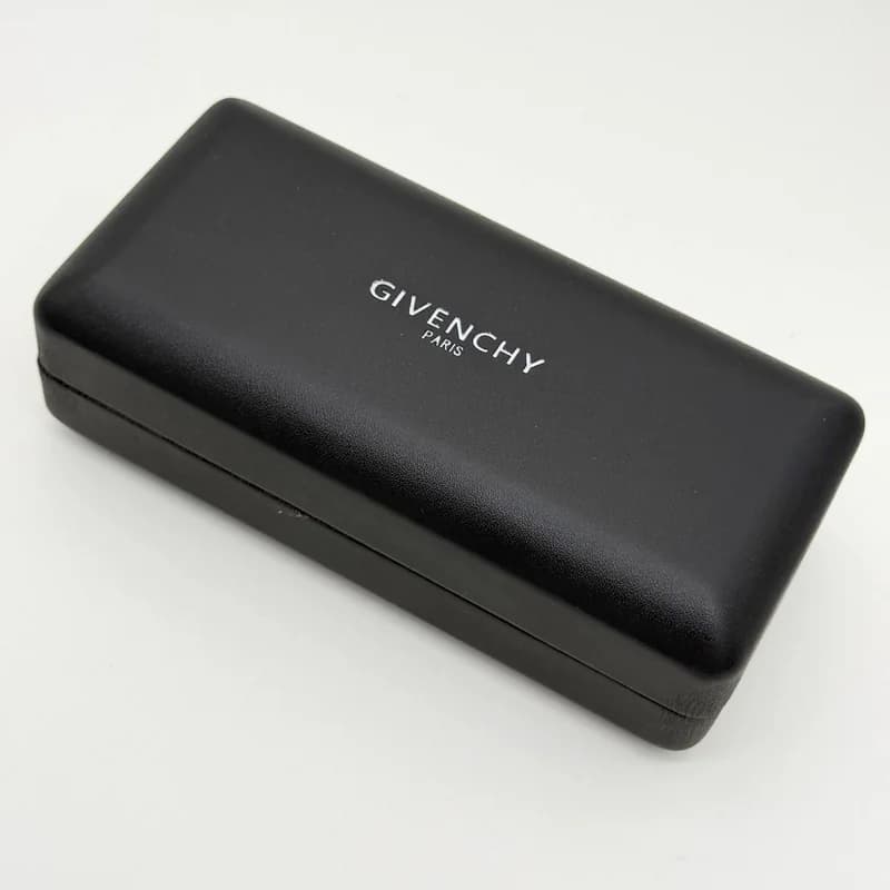 پک و قاب عینک اورجینال ژیوانشی Givenchy پاریس هارد صدفی مشکی مات — تصویر ۵