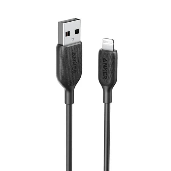 کابل شارژر USB به لایتنینگ انکر مدل Anker PowerLine A8812 طول 0.9 متر