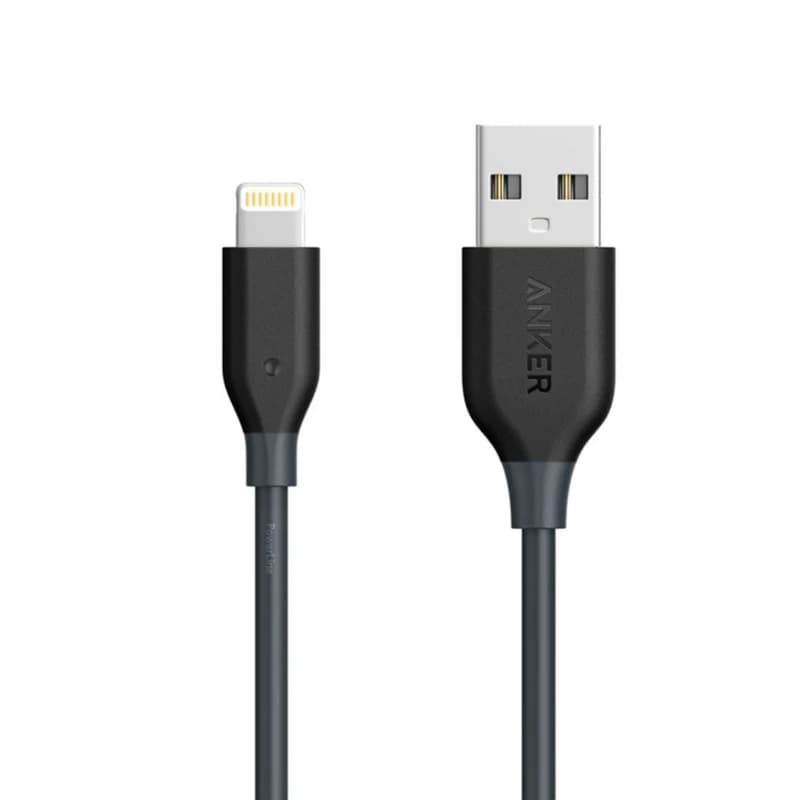 کابل شارژر USB به لایتنینگ انکر مدل A8012 طول 0.9 متر