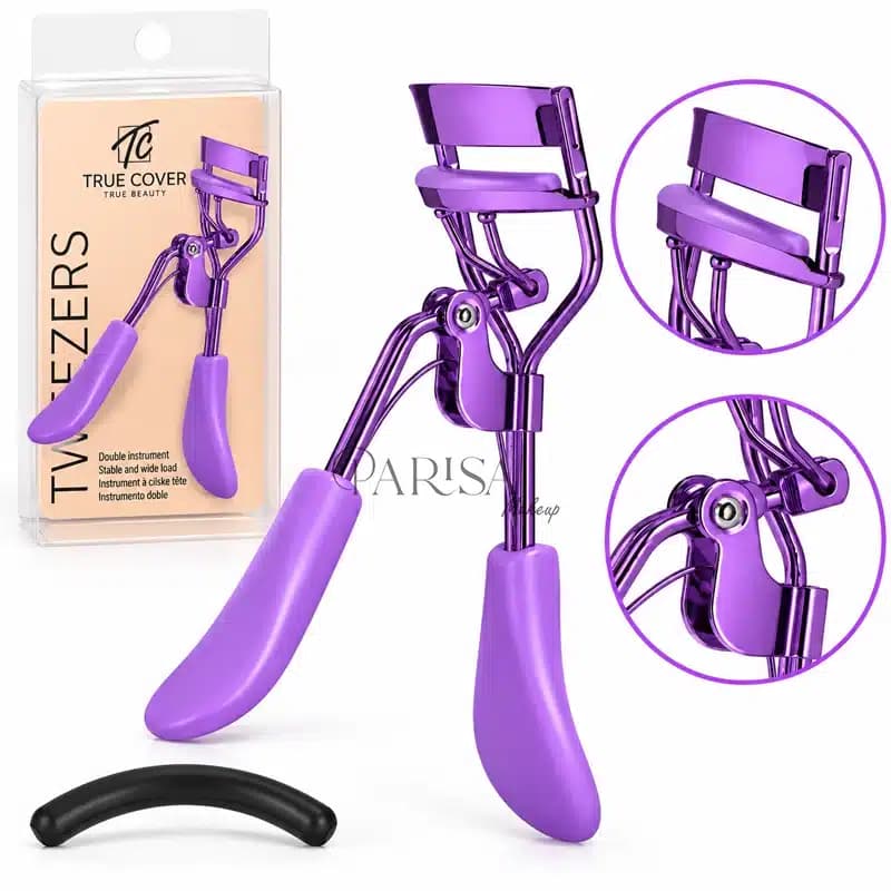 فرمژه دسته پهن تروکاور TrueCover کد F102 رنگ بنفش — تصویر ۳