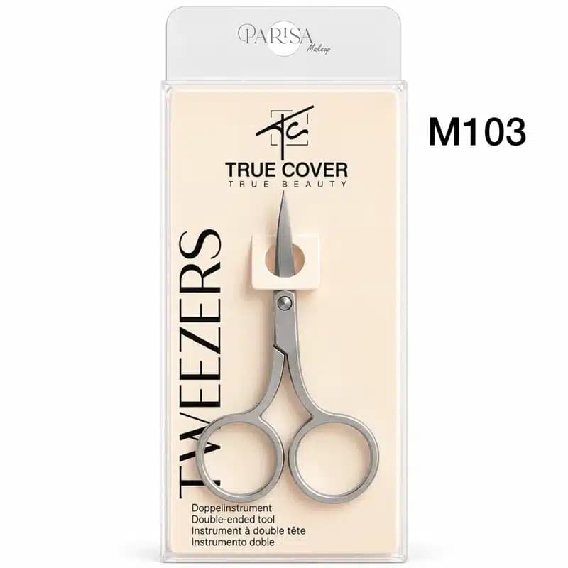 قیچی ابرو سرصاف تروکاور TrueCover کد M103