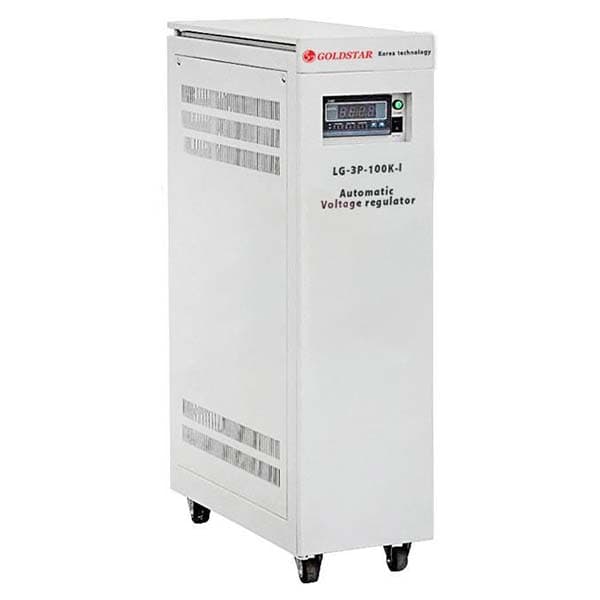 استابلایزر گلداستار 100KVA مدل LG-3P-100K-I سه فاز سروو موتوری