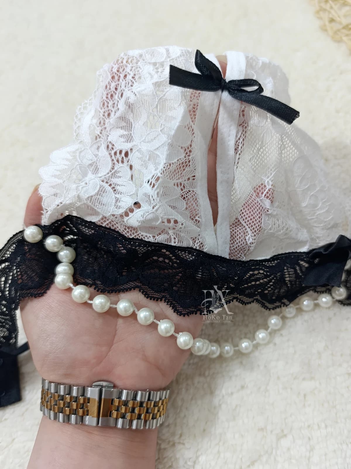 کاستوم خدمتکار 3 تیکه فانتزی مشکی کد 121 — تصویر ۳