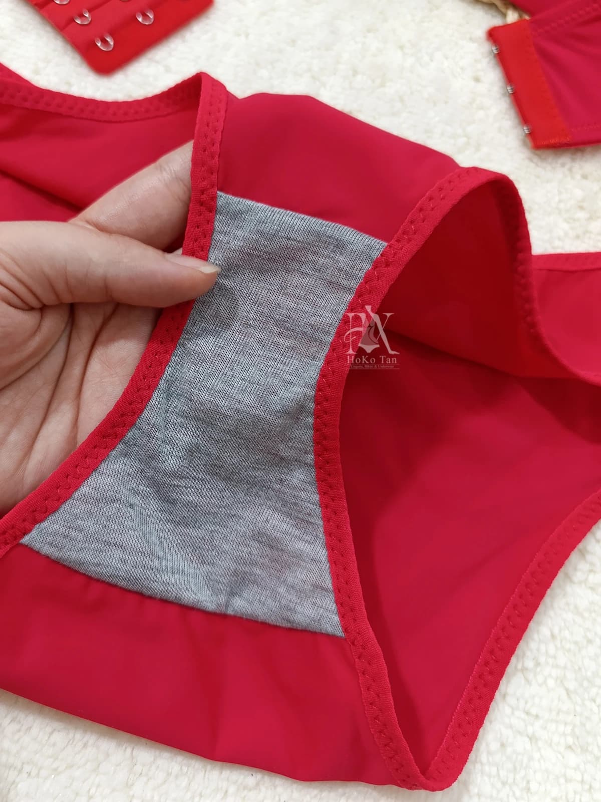 ست شورت و سوتین اسفنجی لیزری comfort کد 64 — تصویر ۵