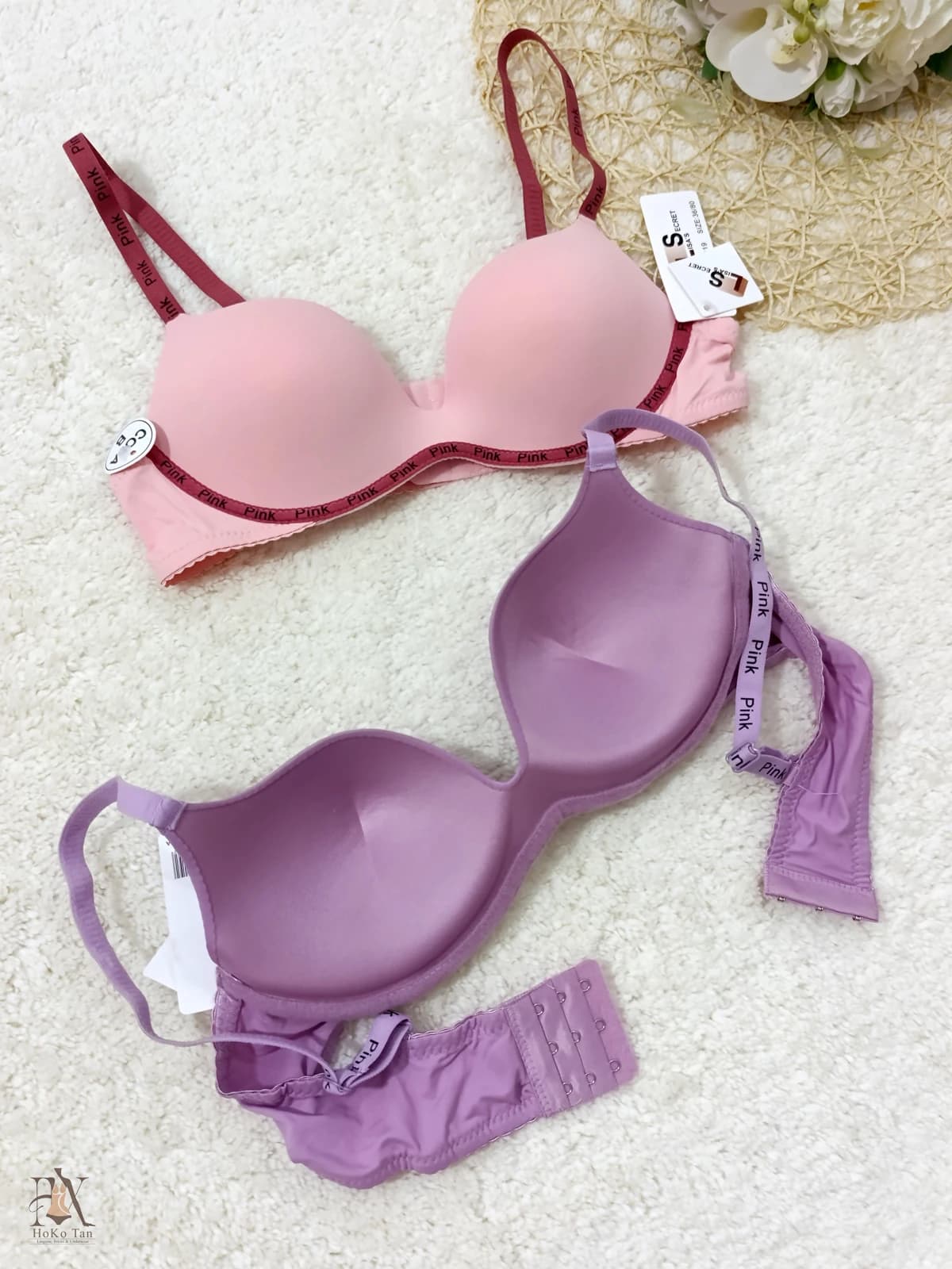 سوتین اسفنجی لیزری مانکنی Pink کد 46 — تصویر ۵