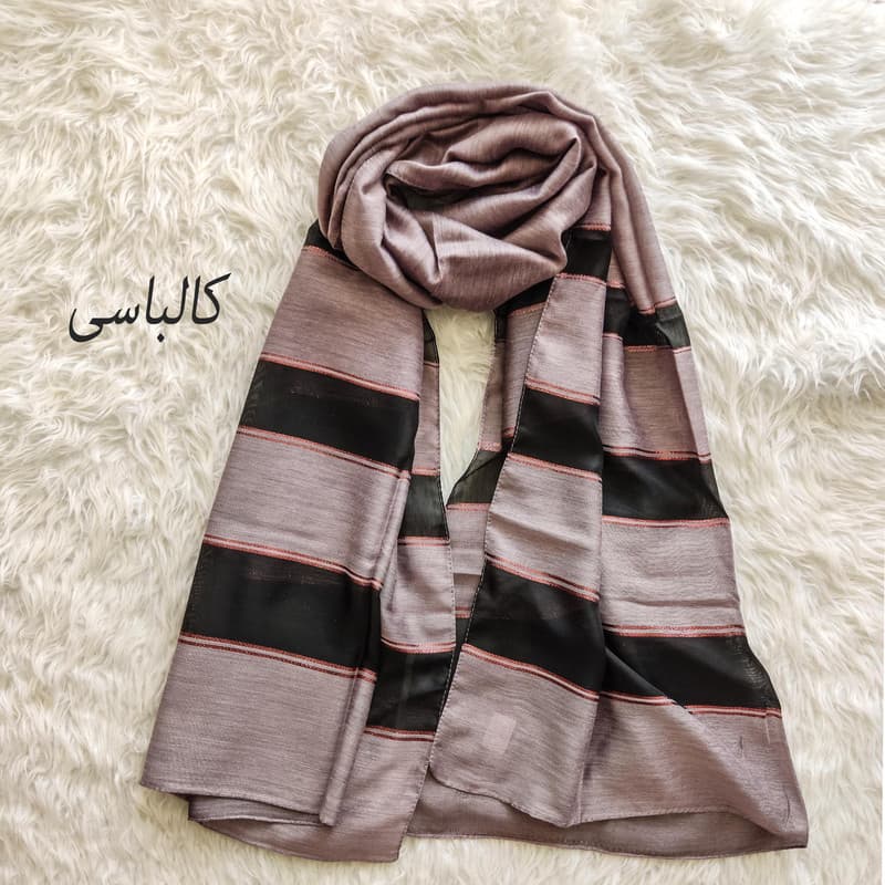 شال زنانه مدل مجلسی کد 0554122 — تصویر ۴