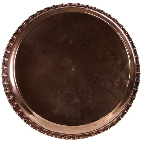 سینی مسی گود سفید (مجمع مسی) کد ZH38 — تصویر ۴