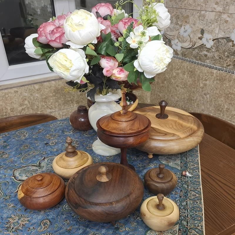 قندان مدل گردو — تصویر ۵