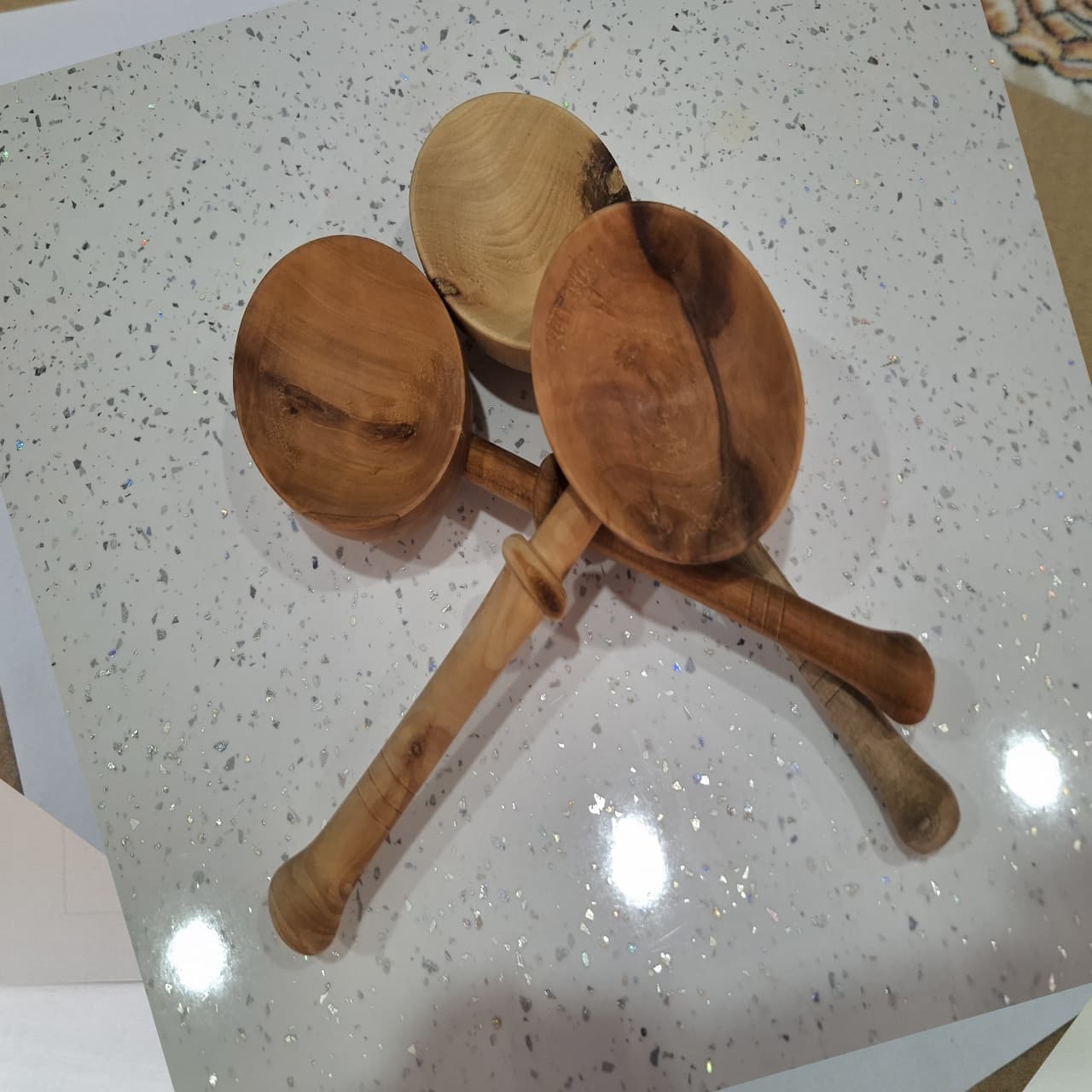 قاشق آجیل خوری مدل گردو — تصویر ۴