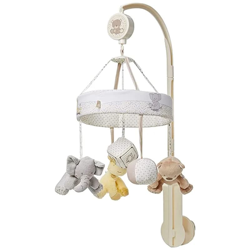 آویز تخت پولیشی عروسكی فیل خرس زرافه Baby4Life