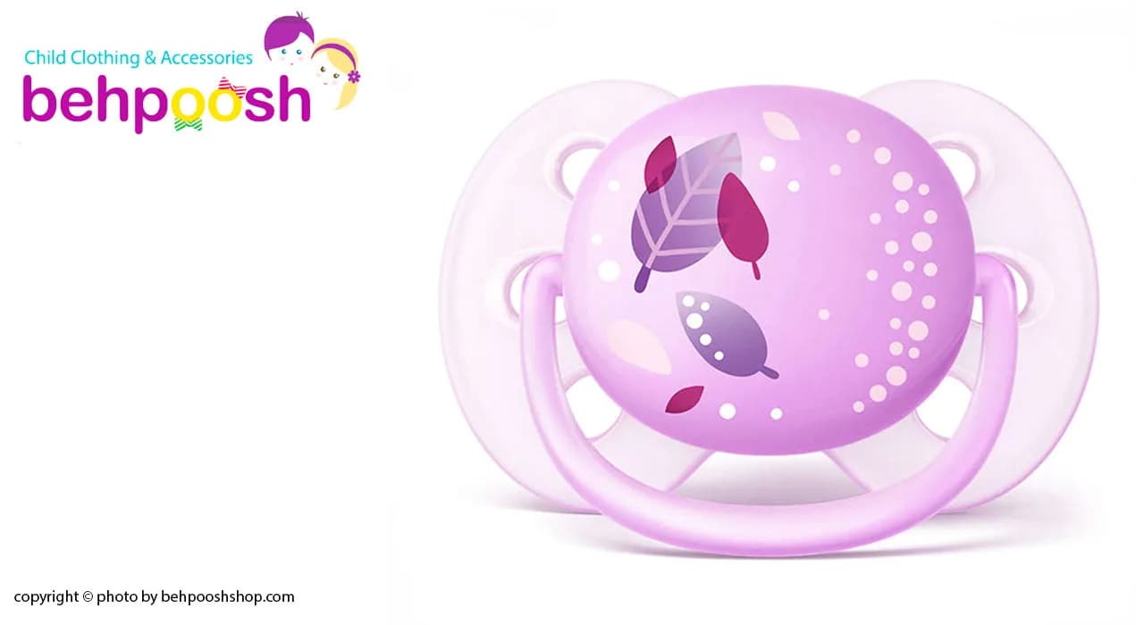 پستانک طرح برگ اولترا سافت 0-6 ماهگی Avent — تصویر ۲