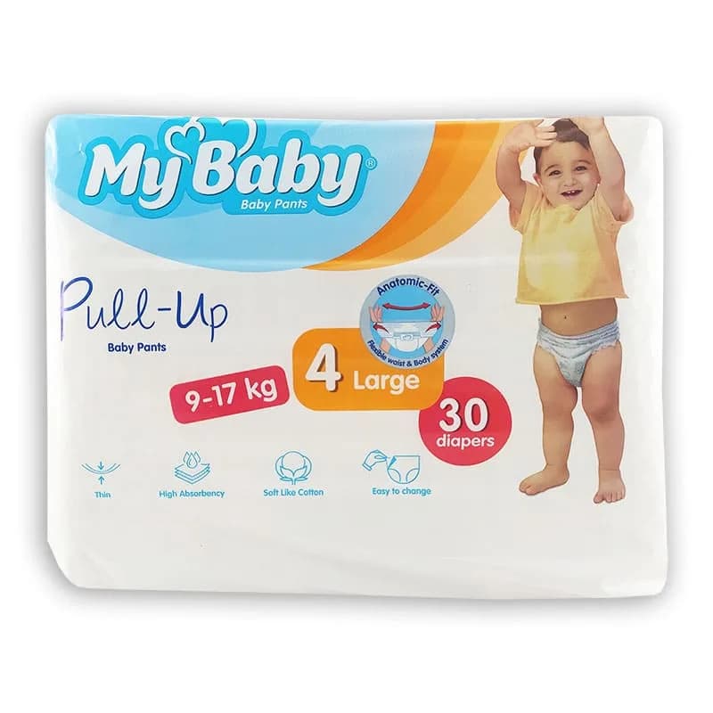 پوشک شورتی مای بیبی پول آپ سایز 4 My Baby