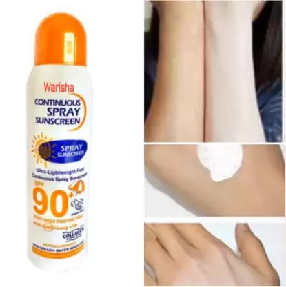 اسپری ضد آفتاب وکالی spf90بی رنگ حجم 230 میلی‌لیتر — تصویر ۲
