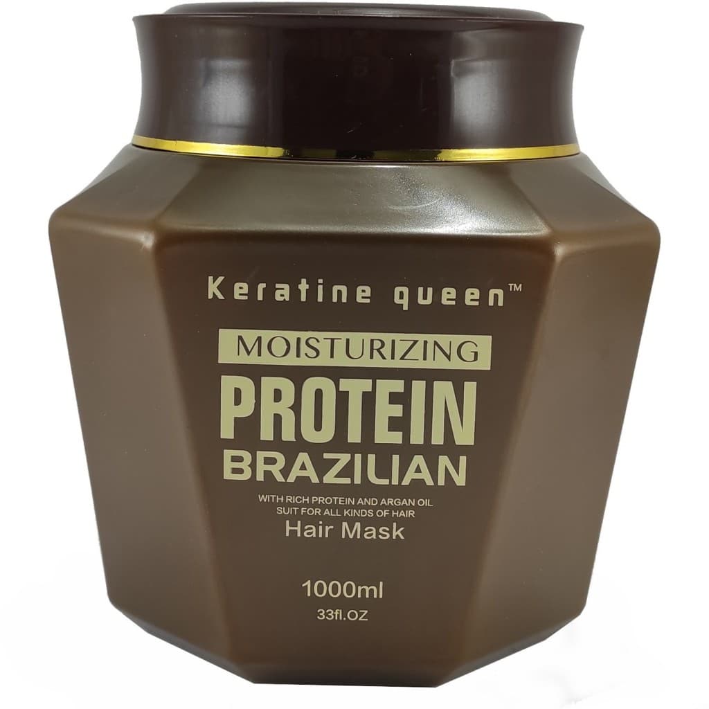 ماسک مو پروتئین برزیلین مدل کراتین کوئین ا Keratin Queen اورجینال100% (بدون سولفات)کویین