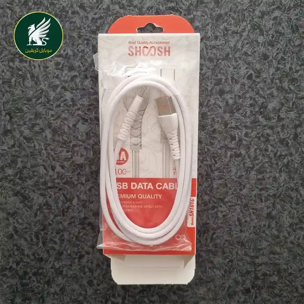 کابل شارژ USB به Type-C شوش مدل SH101C طول ۱۱۰ سانتی‌متر — تصویر ۴