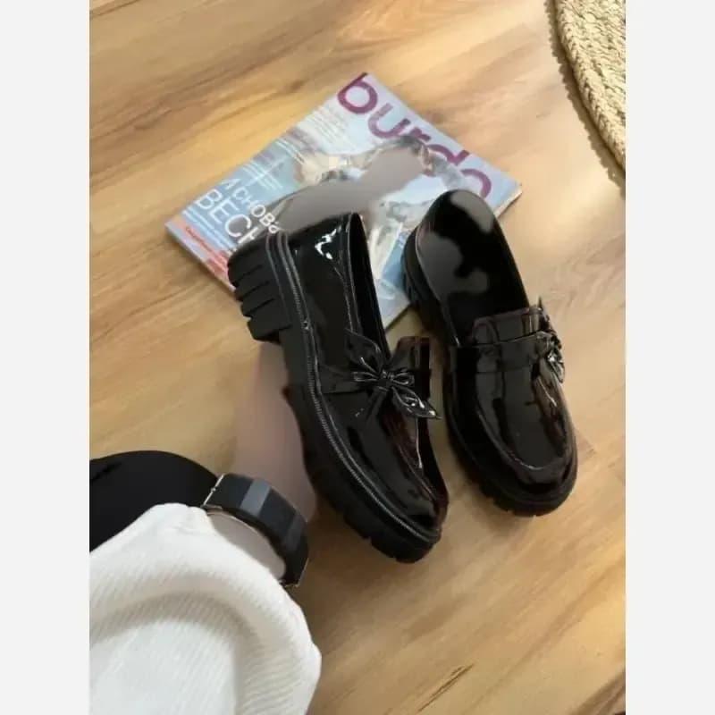 لوفر زنانه جدید لژ 5 سانت سبک راحت با کیفیت سایز 37 تا 40 — تصویر ۵
