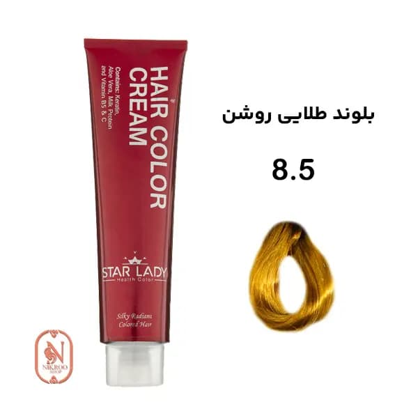 رنگ مو STARLADY 8/5