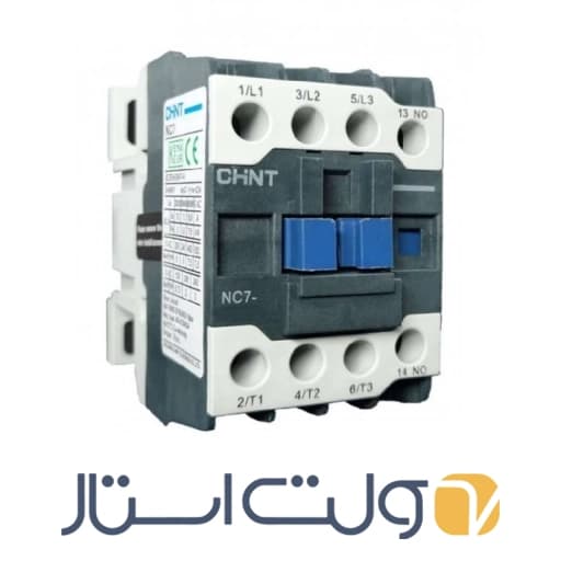 کنتاکتور چینت (CHINT) 50 آمپر 22 کیلووات بوبین 110 VAC مدل NC7-5011