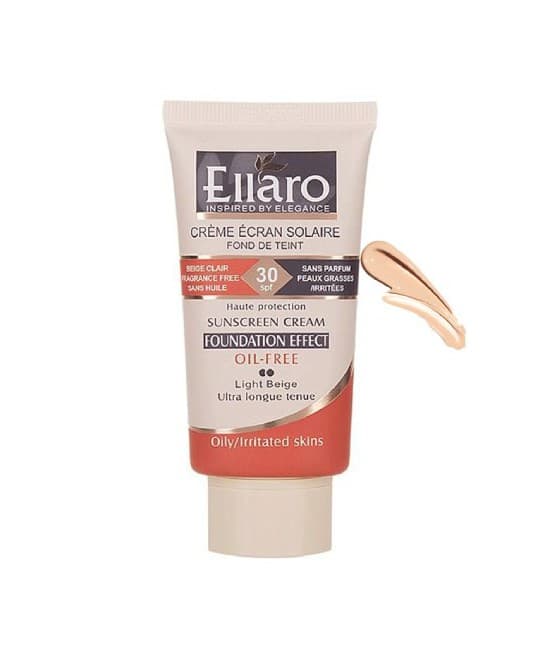 کرم ضد آفتاب فاقد چربی با پوشش کرم پودر SPF 30 الارو 40 میلی لیتر — تصویر ۲