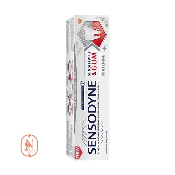 خمیر دندان سنسوداین مدل SENSITIVITY GUM حجم 75 میل