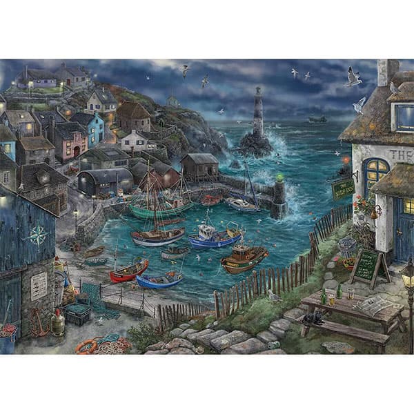 پازل معمایی 759 قطعه Ravensburger طرح فانوس دریایی — تصویر ۲