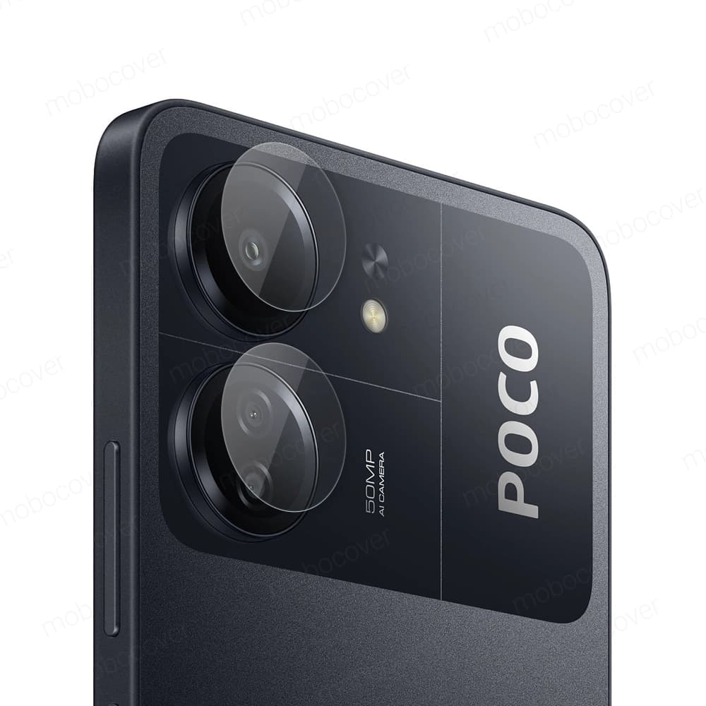 محافظ لنز دوربین گوشی موبایل Xiaomi Poco C65 / شیائومی پوکو سی ۶۵