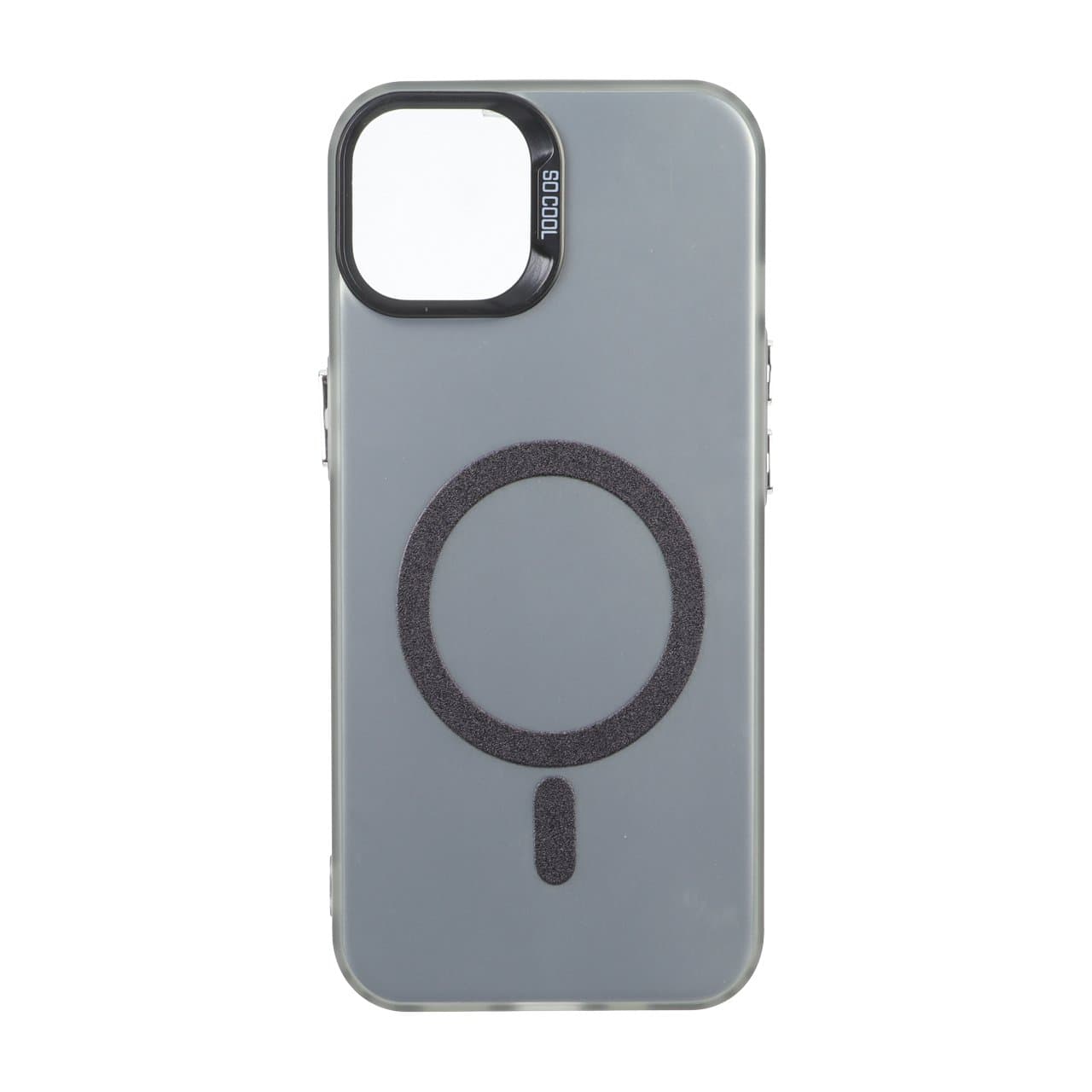 قاب SO COOL براق طرح مگ سیف Apple iPhone 13 / iPhone 14 – مشکی