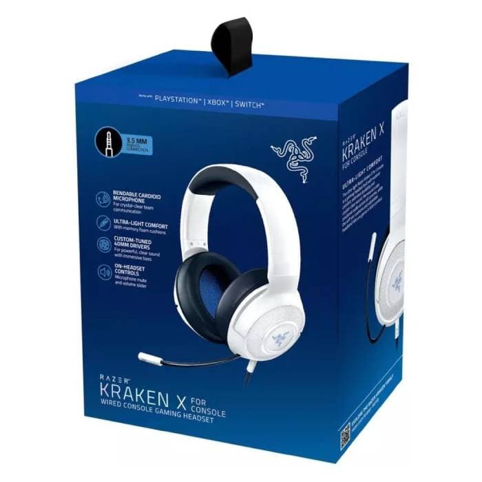 هدست Razer مدل Kraken x For Console سفید — تصویر ۵