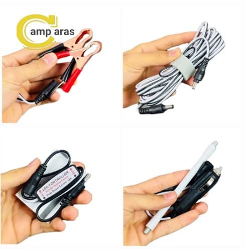 چراغ کمپینگ لنسری زینگارو مدل 07COB 80W ریموت دار — تصویر ۶
