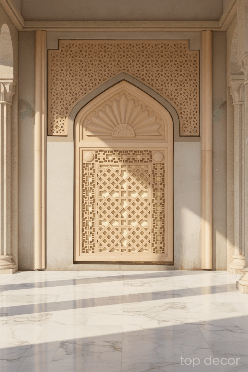 پوستر دیواری طرح طاق مشبک ایرانی — تصویر ۲