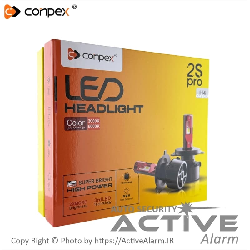 هدلایت خودرو کانپکس مدل CONPEX 2S-PRO — تصویر ۲