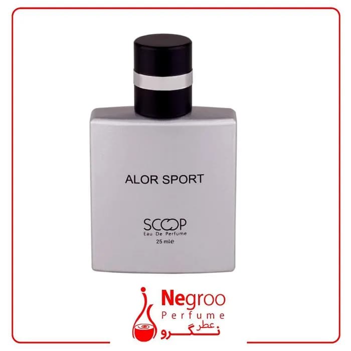 عطر جیبی مردانه اسکوپ مدل Alor Sport حجم 25 میلی لیتر — تصویر ۲