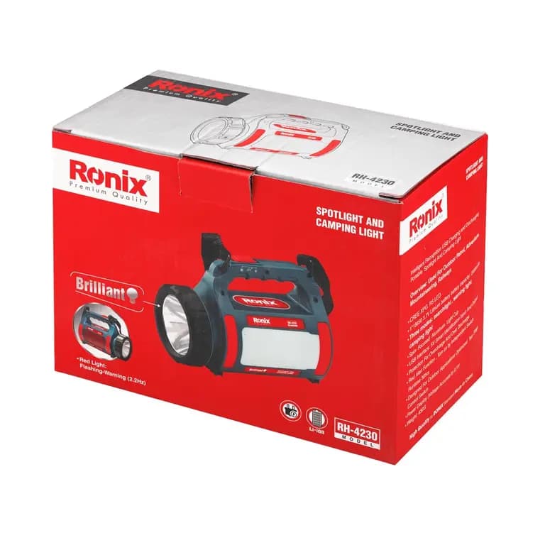 نورافکن دستی رونیکس مدل RONIX RH-4230 — تصویر ۶