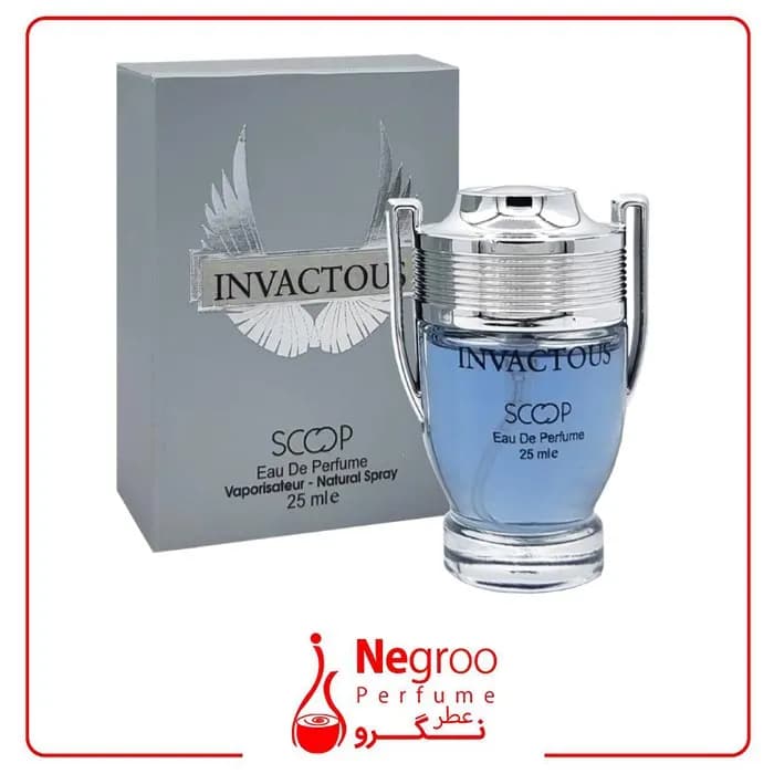 عطر جیبی مردانه اسکوپ مدل INVACTOUS حجم 25 میلی لیتر