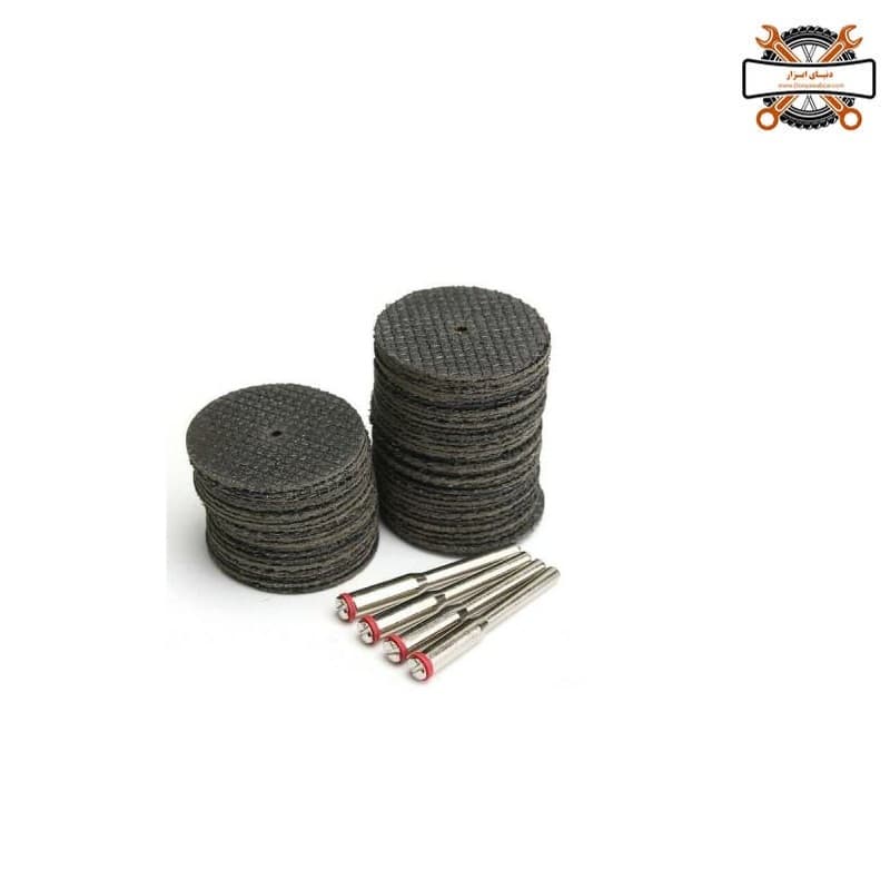 سنگ پولکی (فیبری) نخ دار برش فلز
