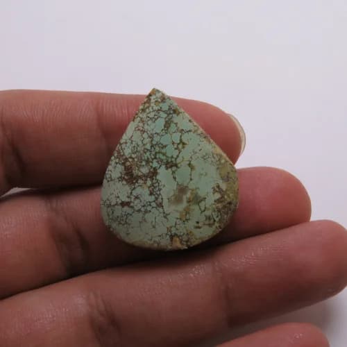 فیروزه سبز اشکی خاص9907 — تصویر ۳