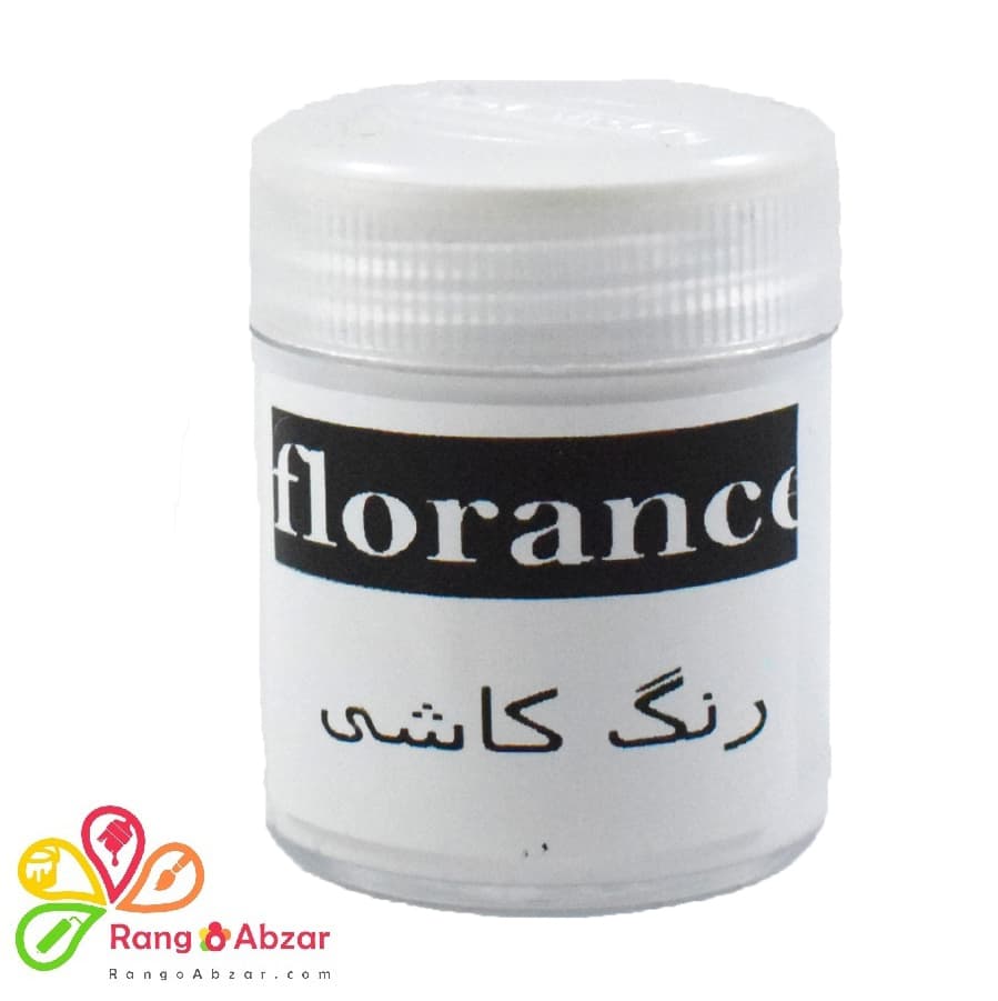رنگ کاشی سفید فلورانس – 45 میلی