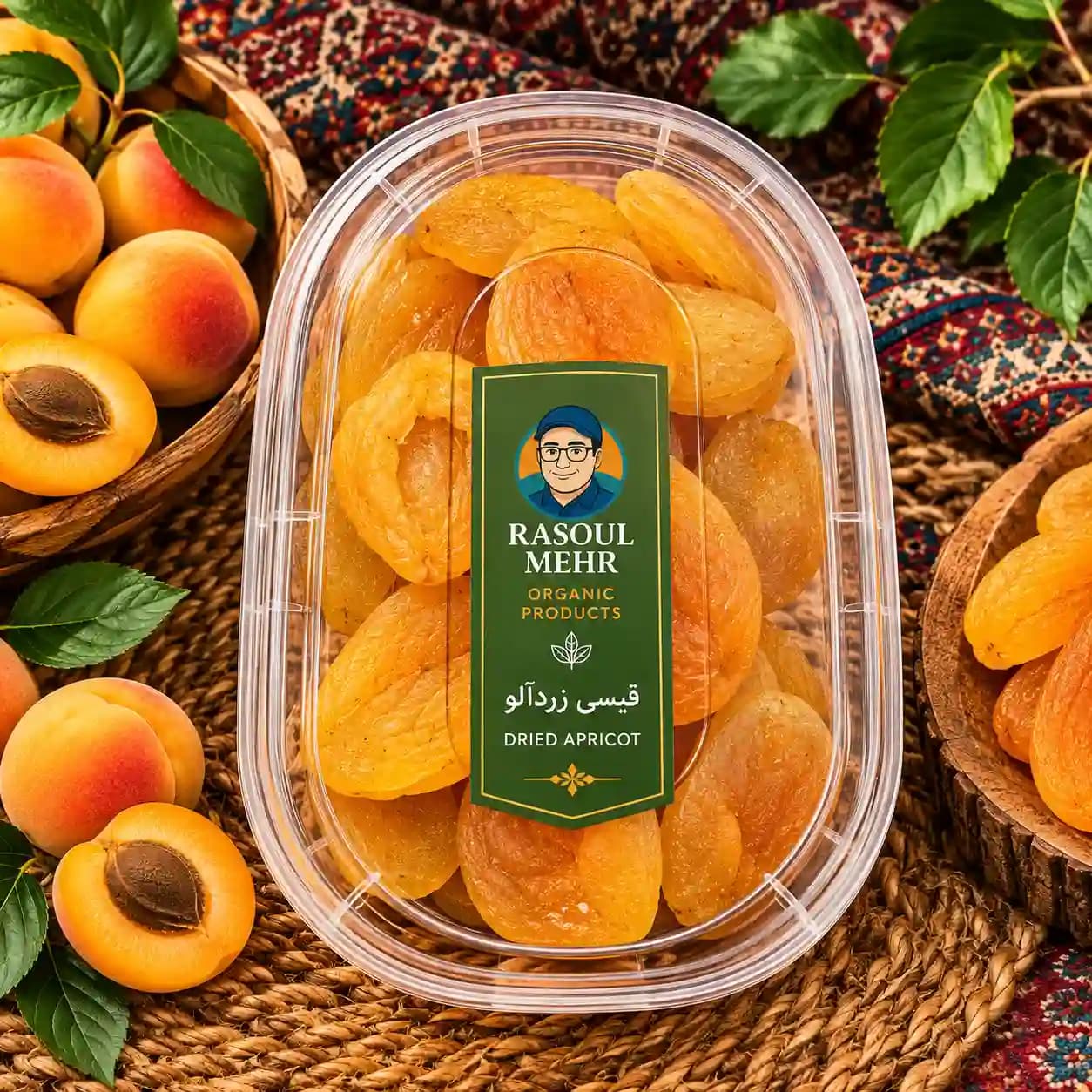 قیصی زردآلو ( ۳۵۰ گرم )