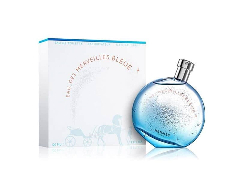 ادکلن زنانه هرمس ائو دس مرویلس بلو Hermes Eau des Merveilles Bleue