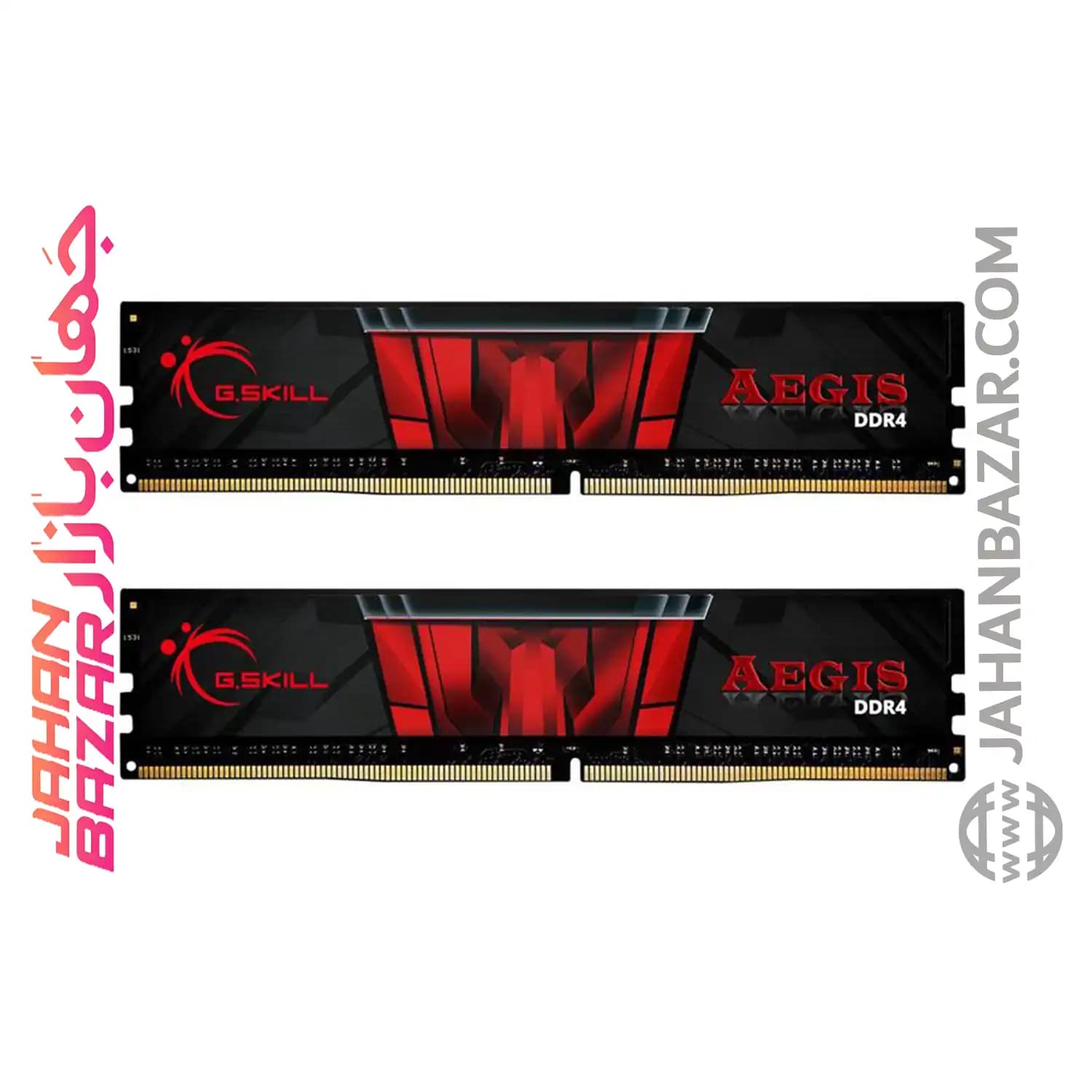 رم دسکتاپ جی اسکیل DDR4 دو کاناله MHz 3200 G.Skill AEGIS ظرفیت CL16 16GB