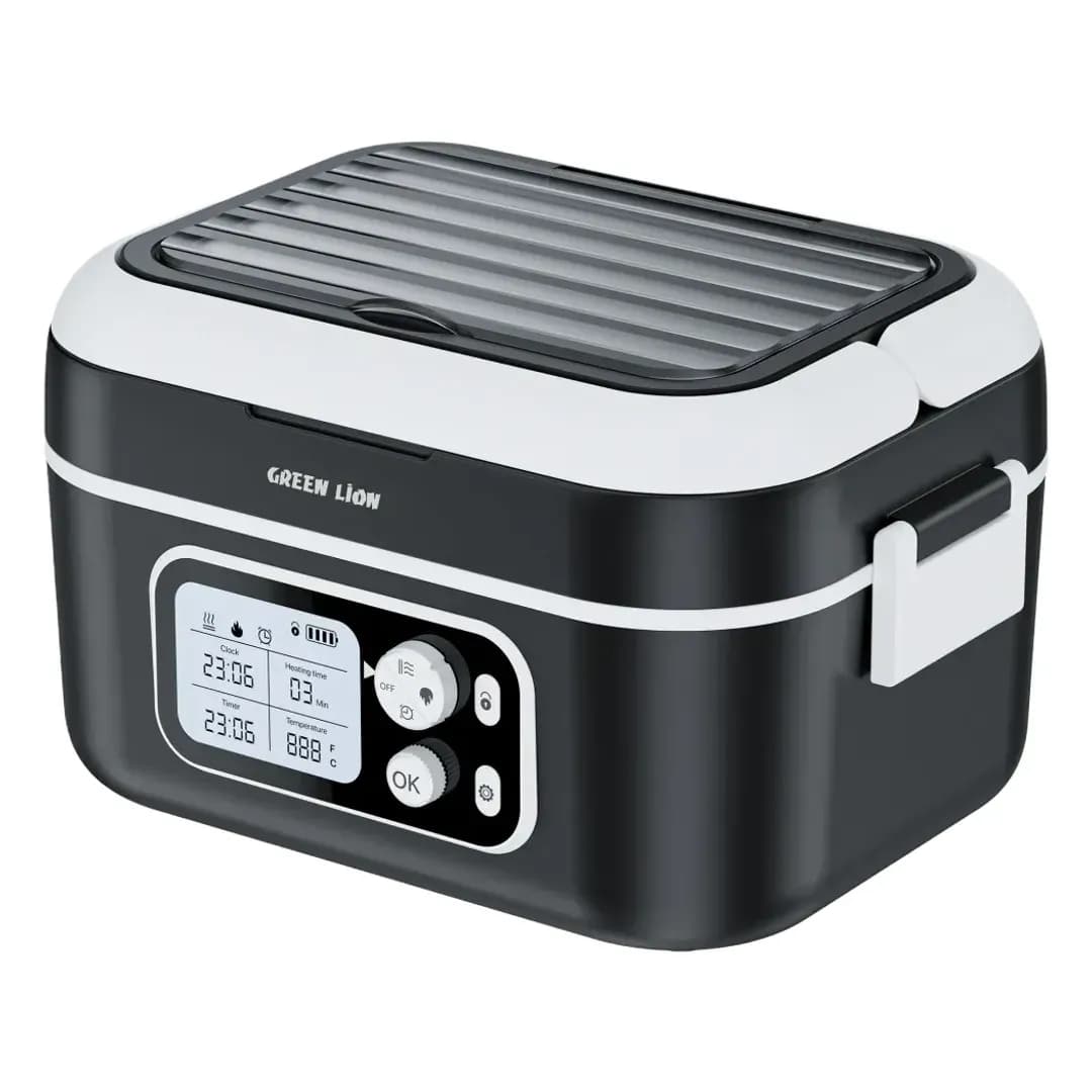 ظرف غذای برقی و شارژی گرین لاین مدل Green Lion GLB-35