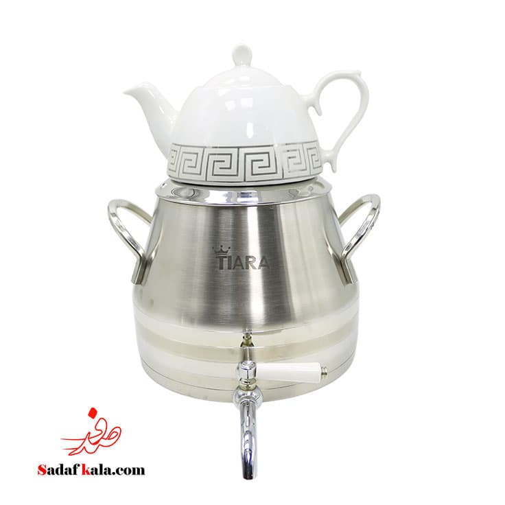 کتری قوری شیر دار 6 لیتر پرنسا تیارا/6070 — تصویر ۳