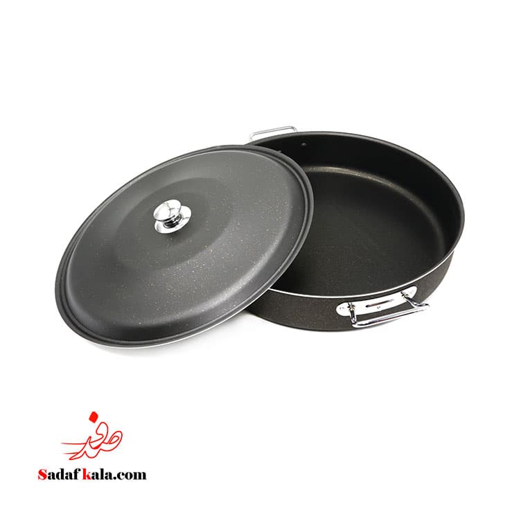 ماهیتابه سایز 48 گرانیت دو رو تیارا — تصویر ۲