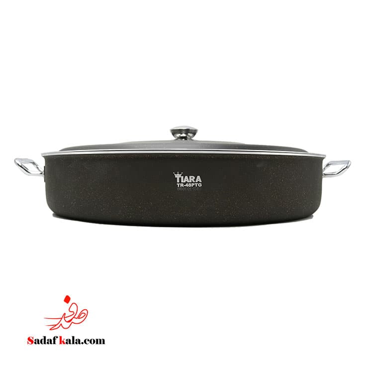 ماهیتابه سایز 54 گرانیت دو رو تیارا — تصویر ۳