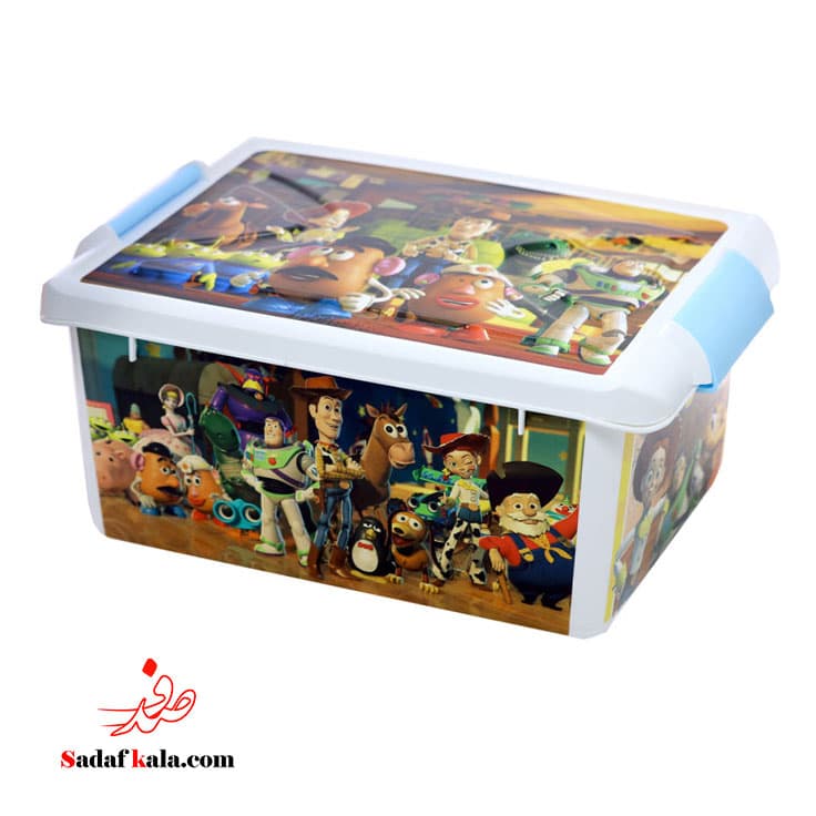 جعبه بزرگ طرح دار کودک هوم کت(6)/3654 — تصویر ۵