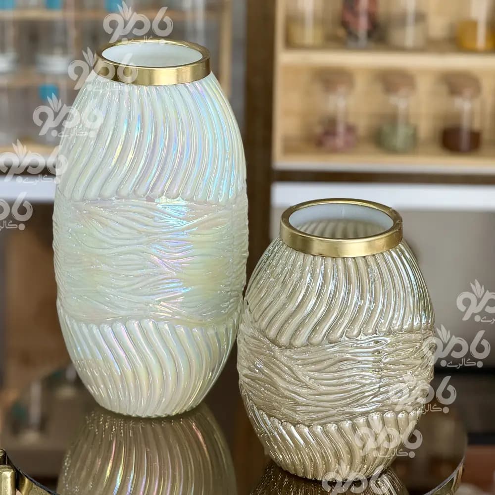 گلدان شیشه ای کد21