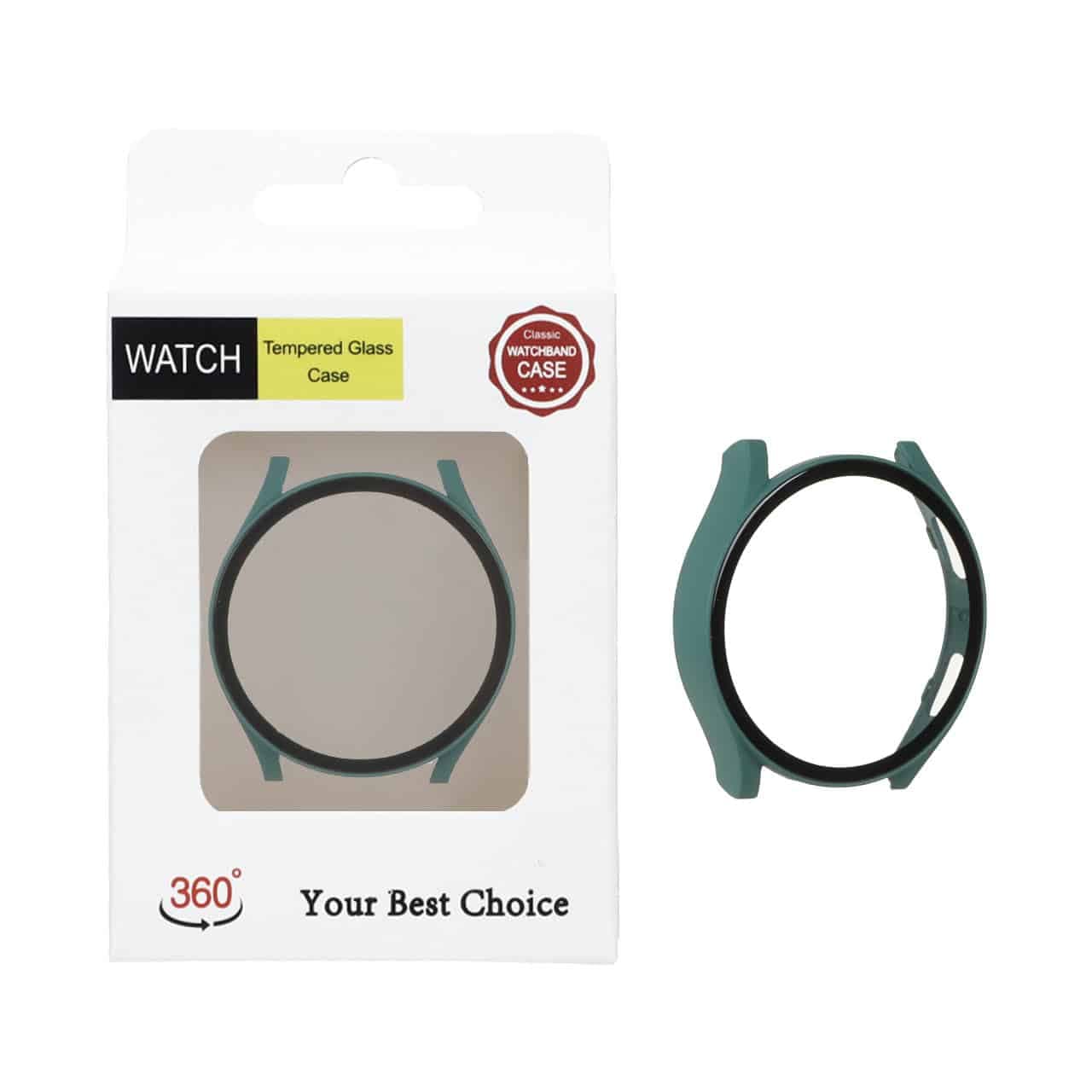 ست محافظ گارد گلس سامسونگ واچ 6 WATCH – سایز 40 میلیمتری – سبز (پک دار) — تصویر ۲