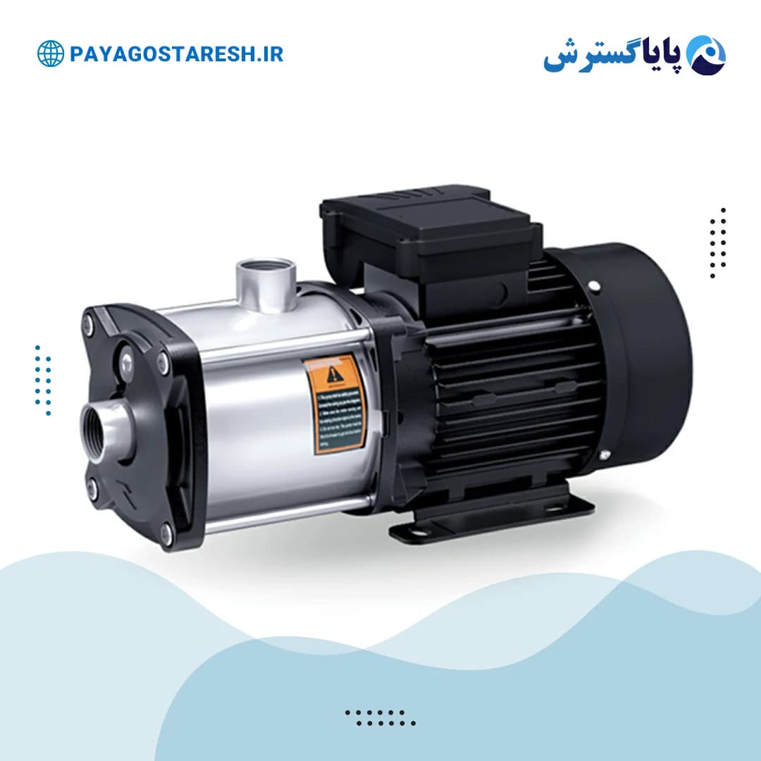 پمپ طبقاتی افقی لئو مدل EMH2-4 سه فاز